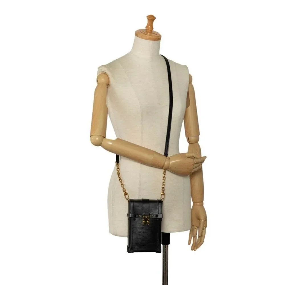 Louis Vuitton Trunk Vertical Chain Shoulder Bag
